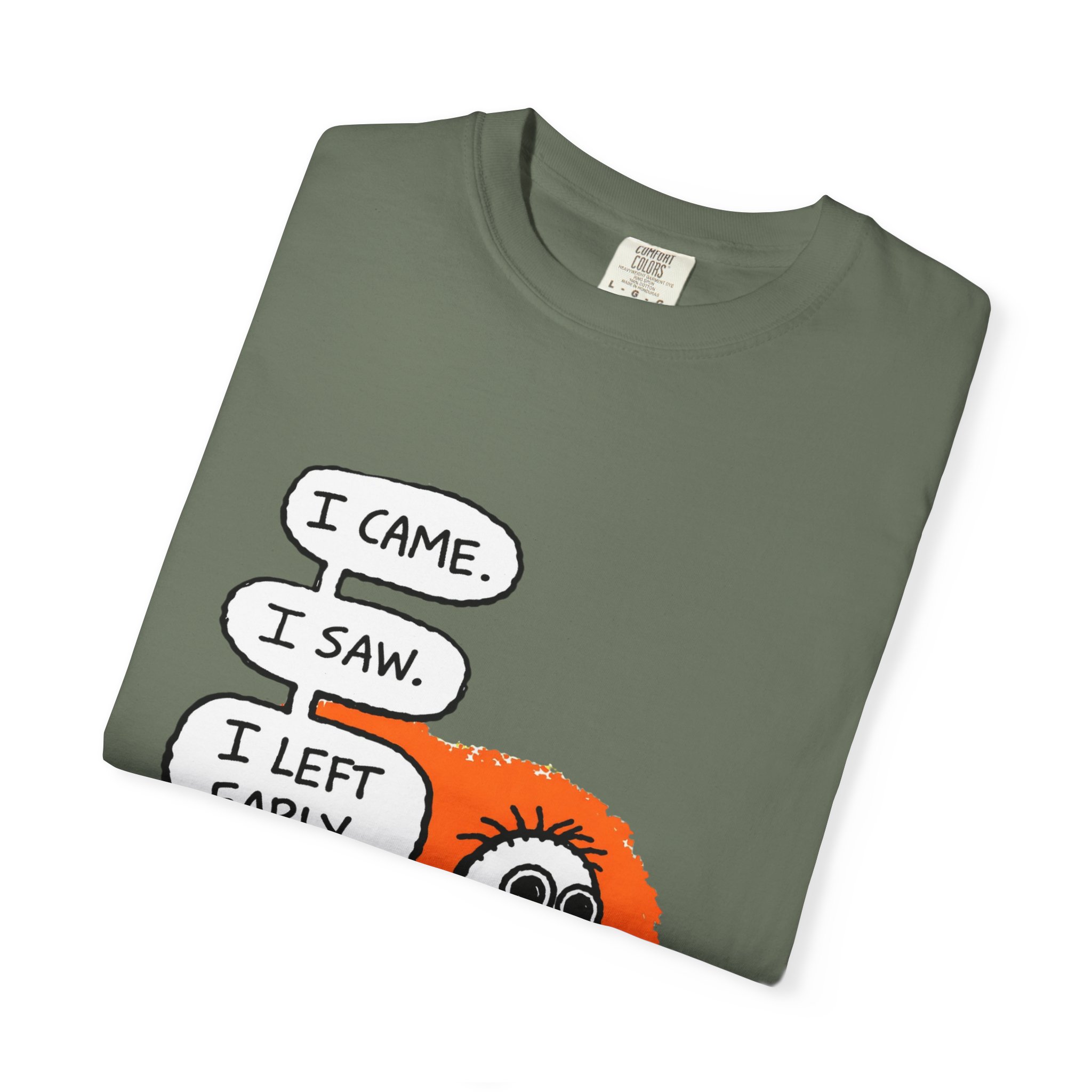 Graphic T-Shirt — "I Came. I Saw. I Left Early." Introvert Humor Tee - Image 15