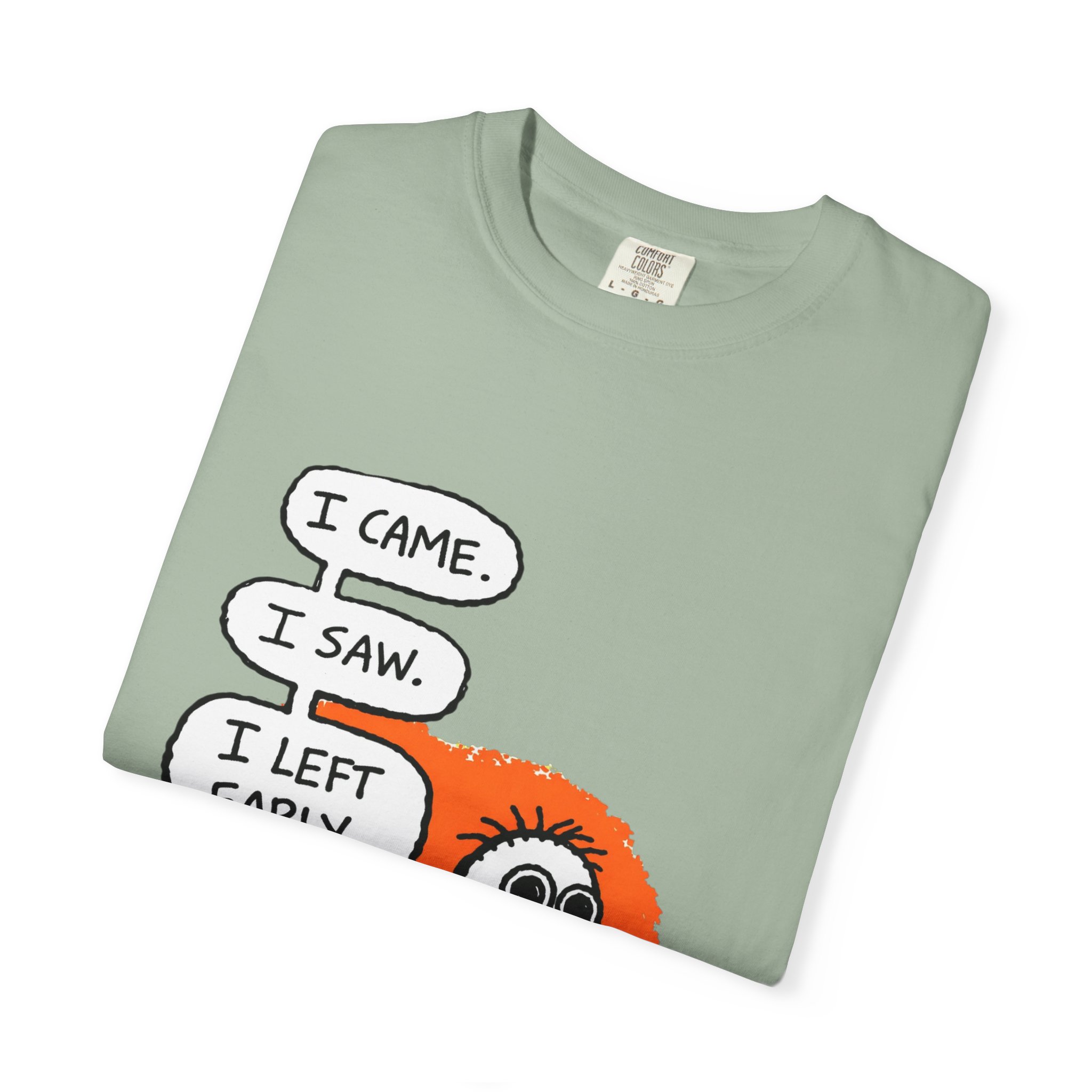 Graphic T-Shirt — "I Came. I Saw. I Left Early." Introvert Humor Tee - Image 11