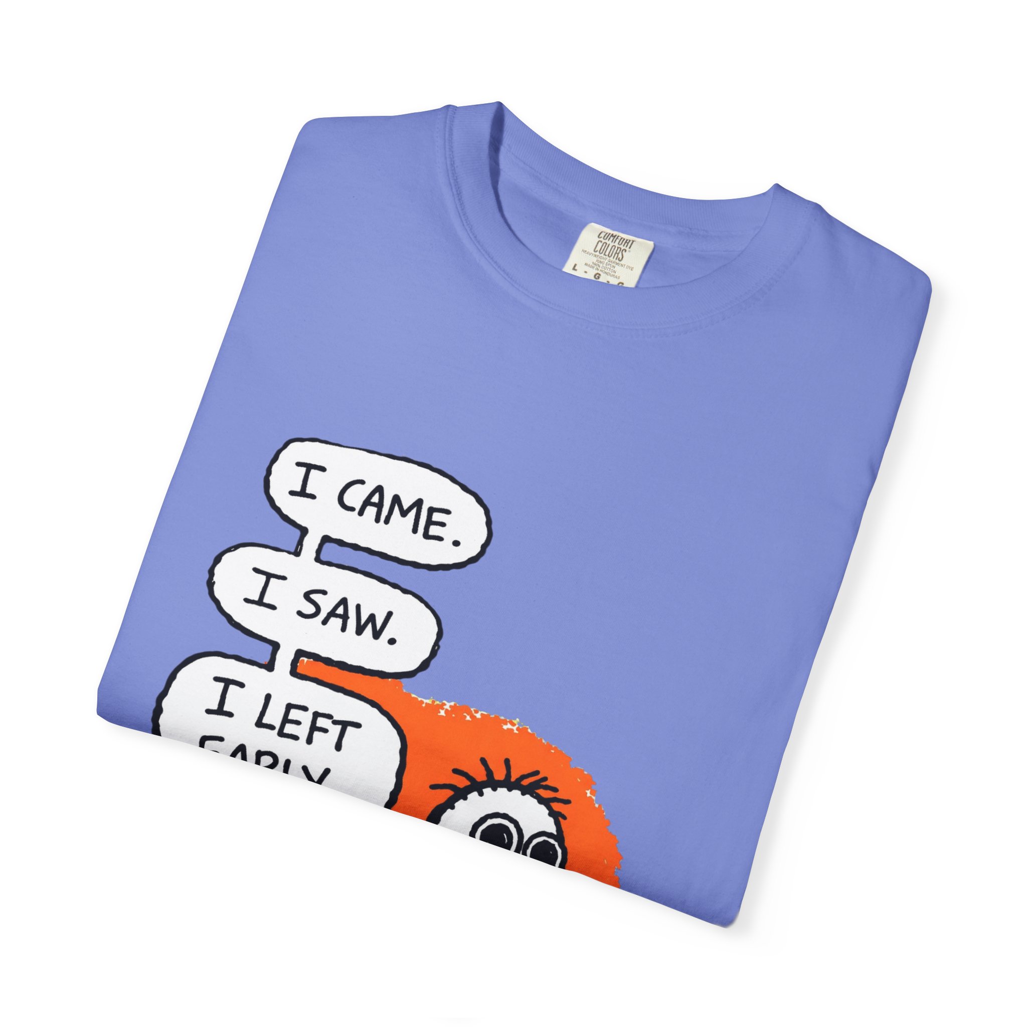 Graphic T-Shirt — "I Came. I Saw. I Left Early." Introvert Humor Tee - Image 43